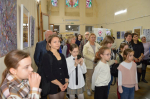 В Шахтах открылась персональная выставка графики Марины Плотниковой