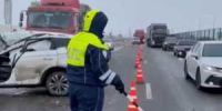 Крупное ДТП под Шахтами перекрыло правую полосу трассы М-4 «Дон» - DonDay-Shakhty.Ru